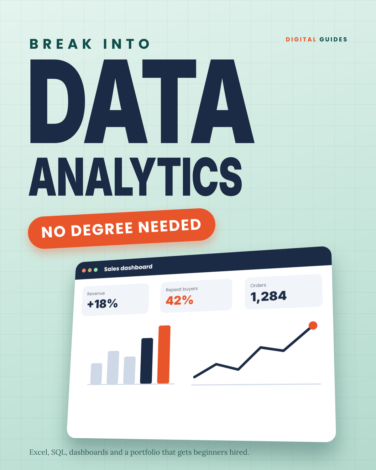 Break Into Data Analytics With No Degree