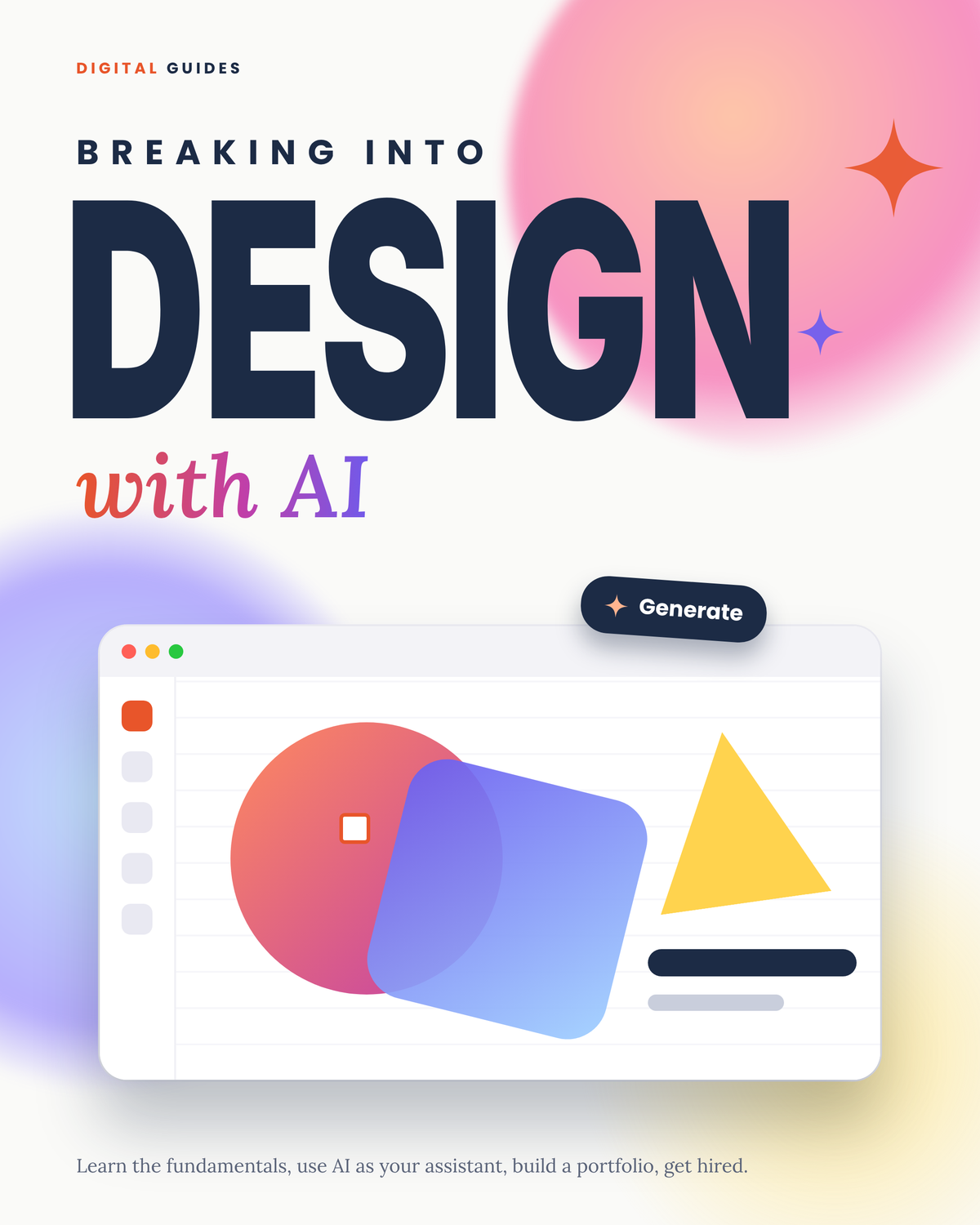 Breaking into design with ai