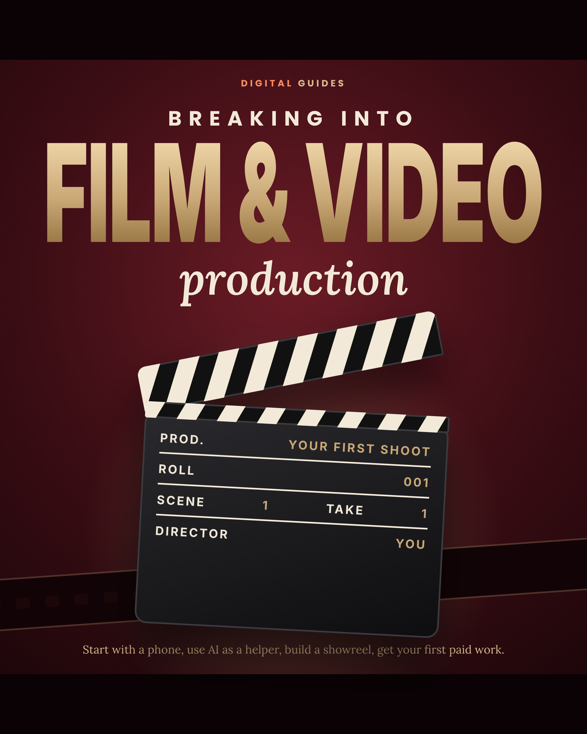 Breaking into film and video production