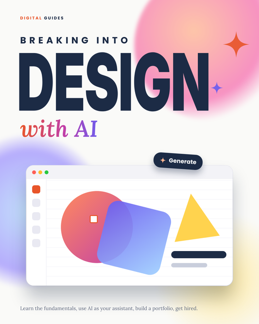 Breaking into design with ai