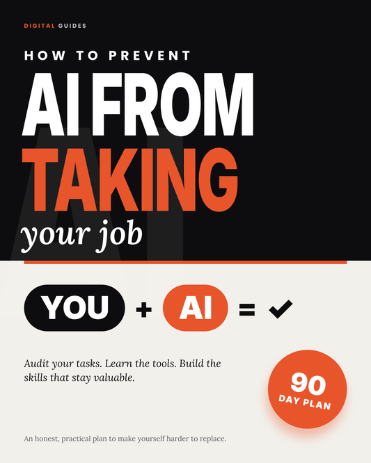 How to prevent ai from taking your job